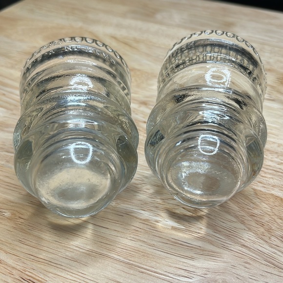 Vintage Hemingray 12 Clear Glass Insulator - Picture 9 of 12